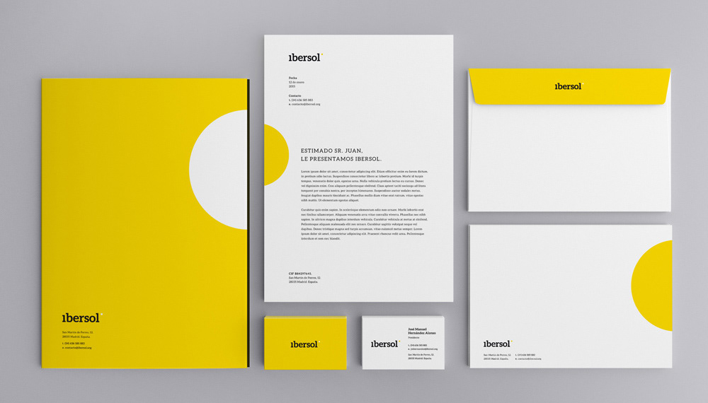 identity Ibersol branding  design corporate Logotype Stationery