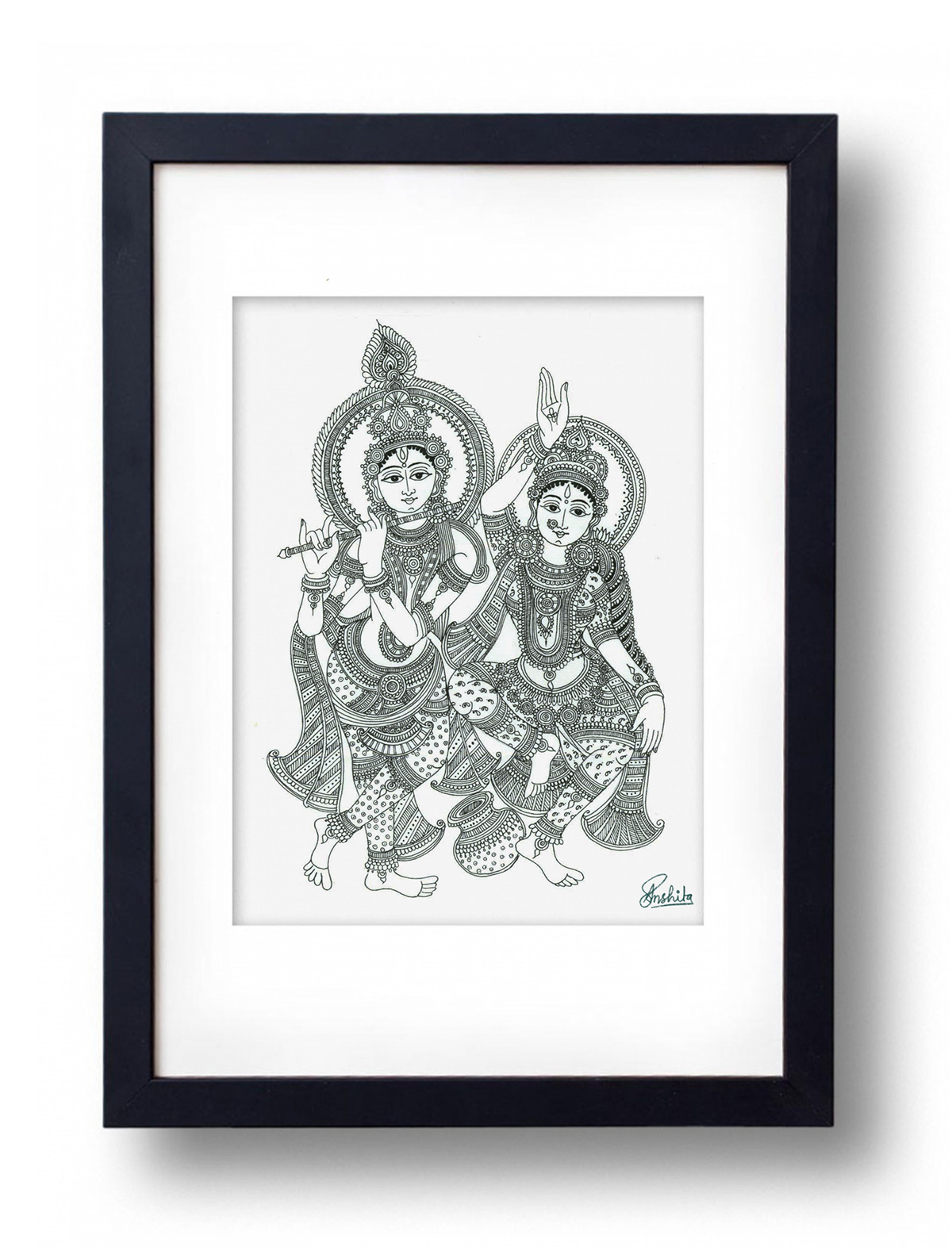 indian traditional painting study
