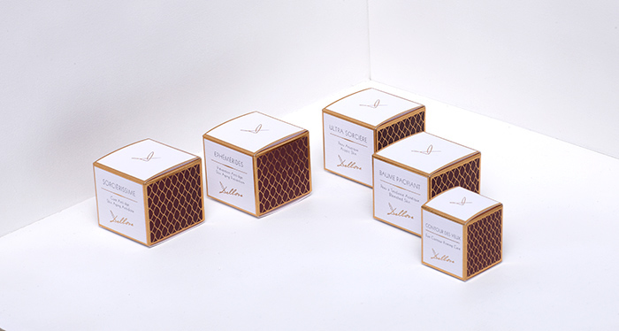cosmetics  Packaging  patterns  pharmacy  gold  ArtDeco  tradition  Jars Amber bags  Stationary  crest  labels Webdesign