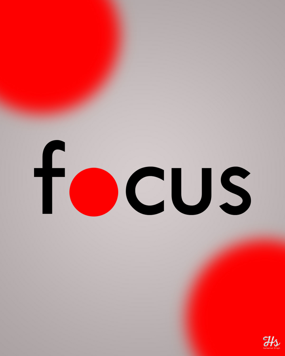 animation  design Focus graphic logo motion motiongraphics poster red
