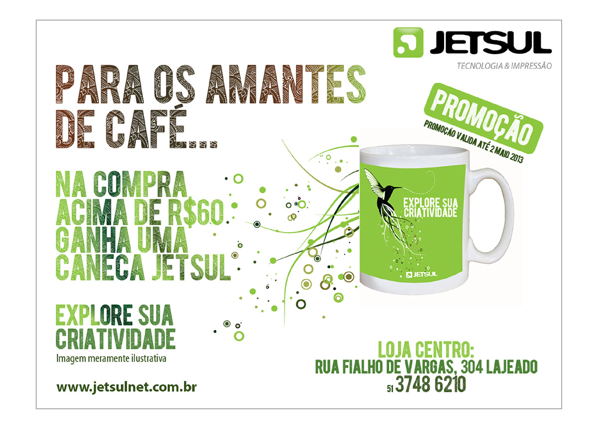 social media campaign Promotion Brasil portuguese innovation Printers scanners poster speakers Electronics sales