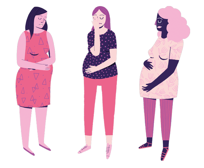 ILLUSTRATION  editorial abortion digital illustration miscarriage