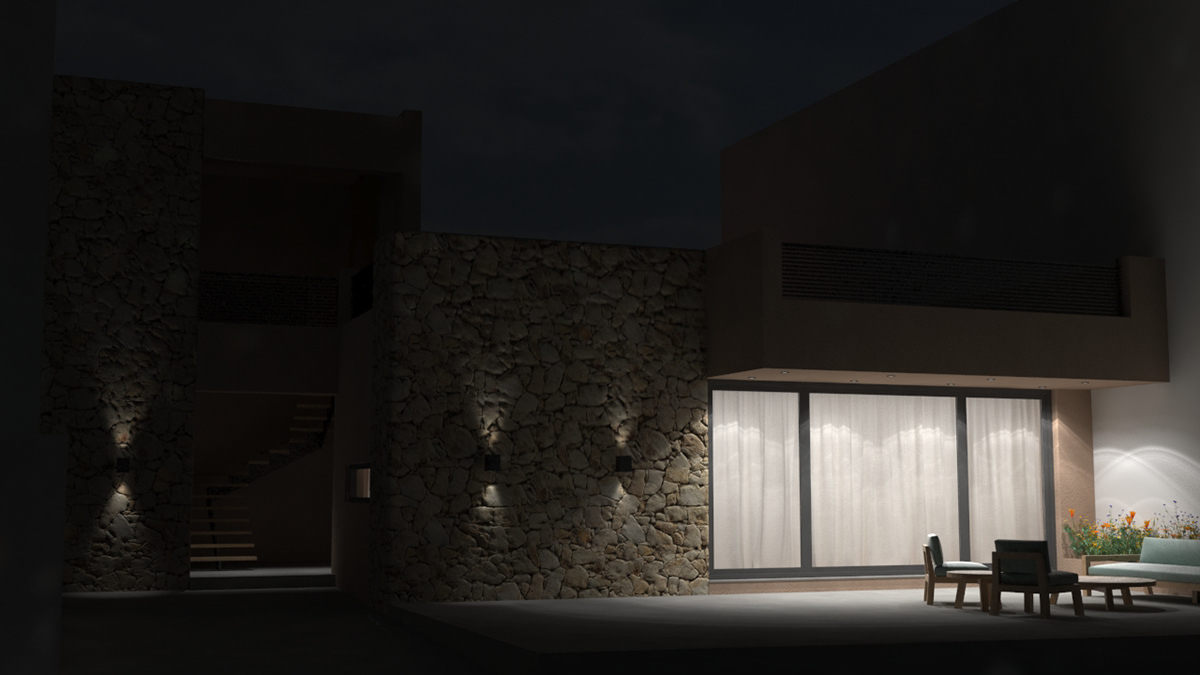3D 3dsmax architecture house Residence