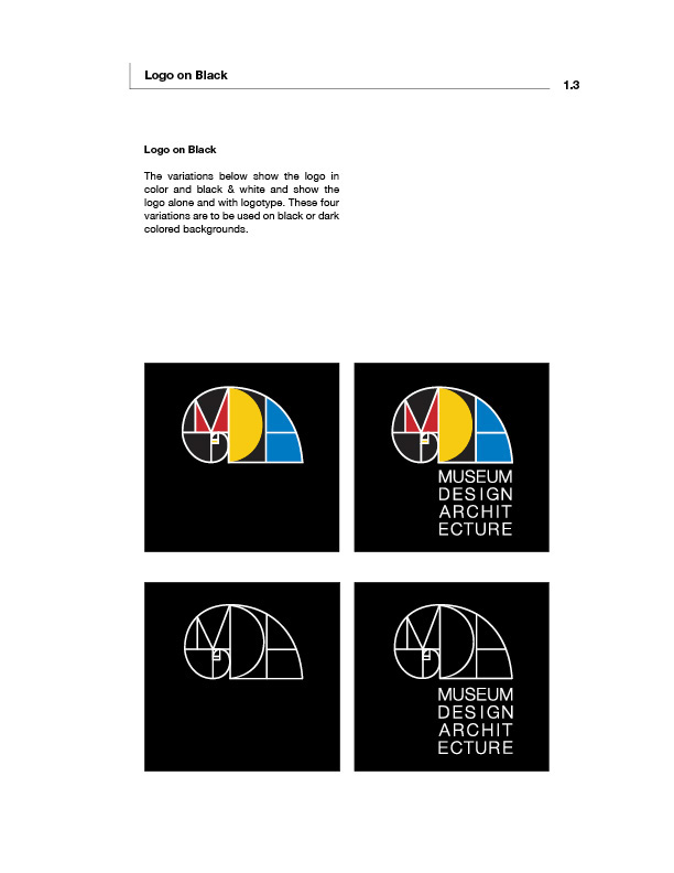 Museum Design Logo Design biomorphic