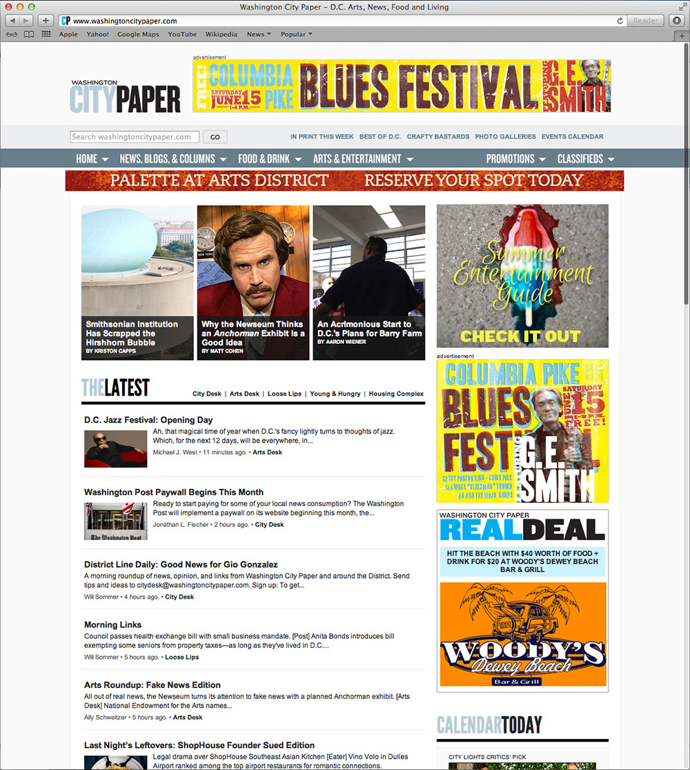 blues poster festival screen printing offset print gig gig poster