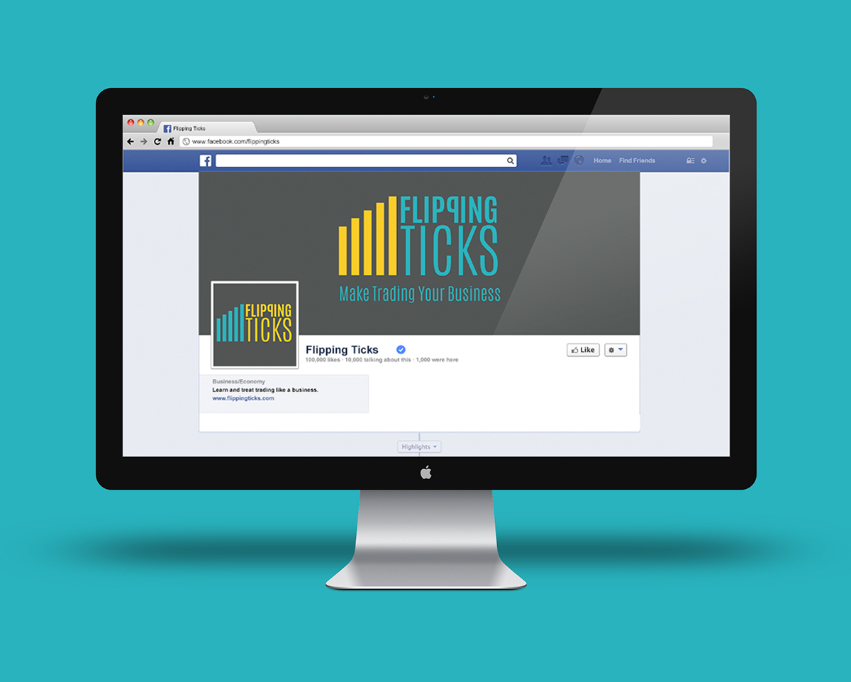 stocks stockmarket business company Blog flippingticks flipping ticks brand logo facebook
