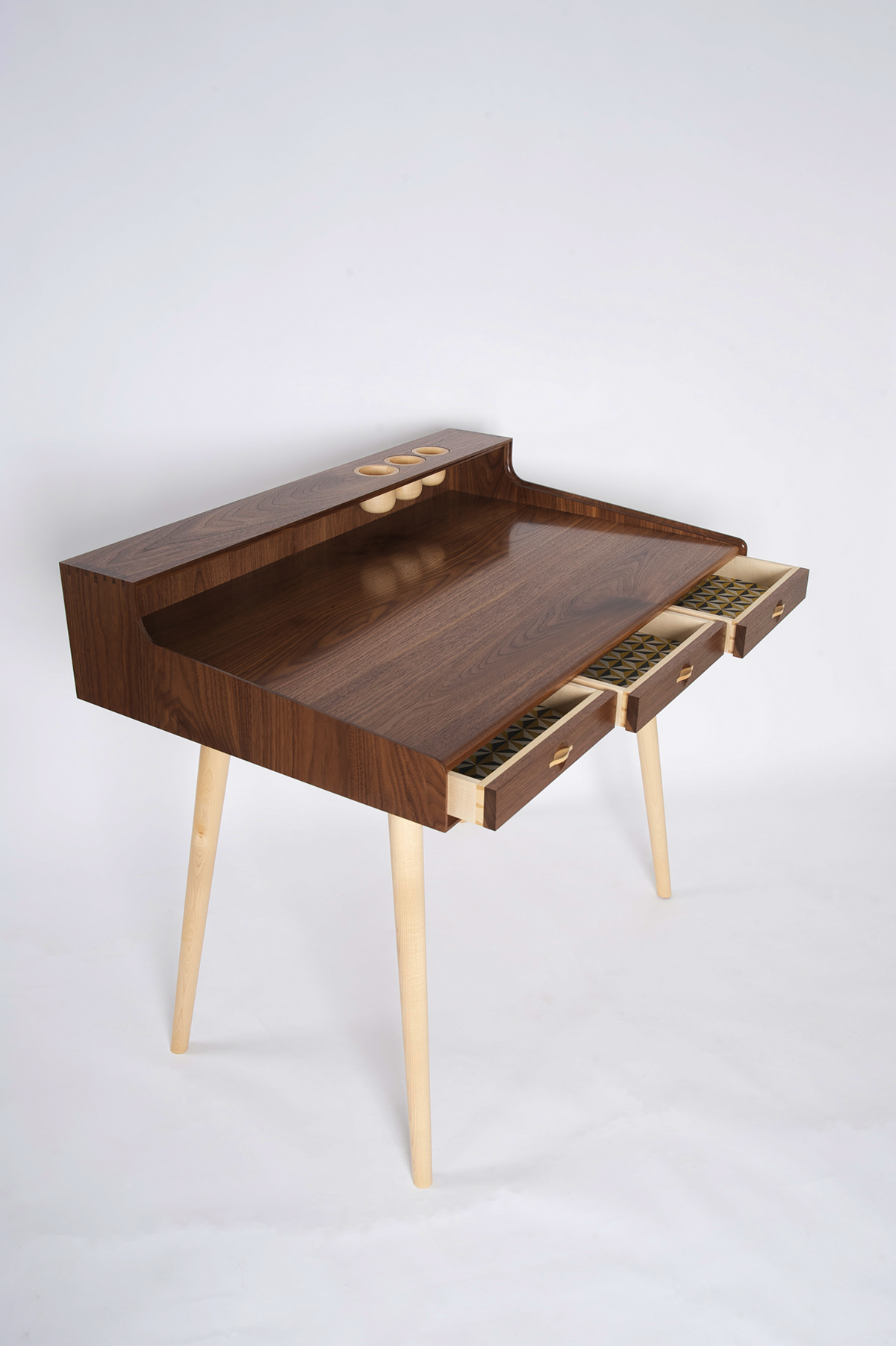 desk chair Fine furniture furniture making design walnut sycamore