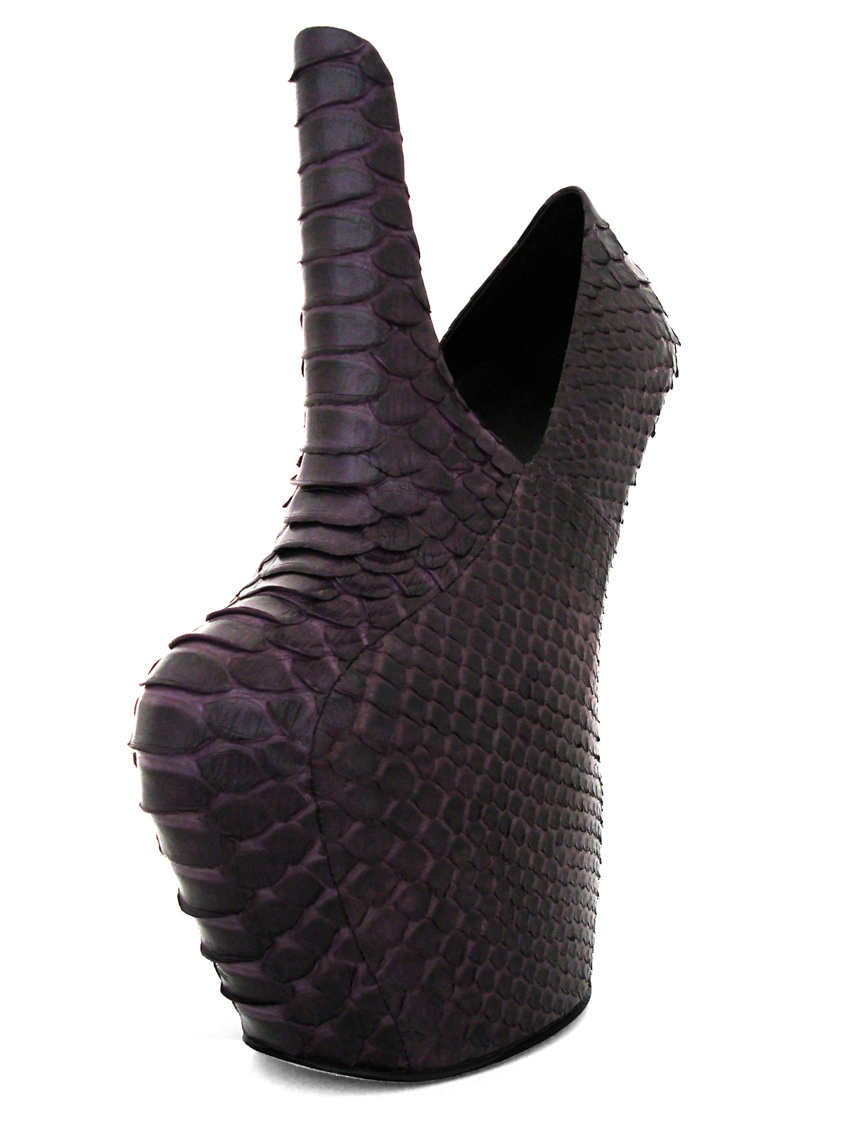 avant garde footwear luxury handcrafted exotic Style heelless design
