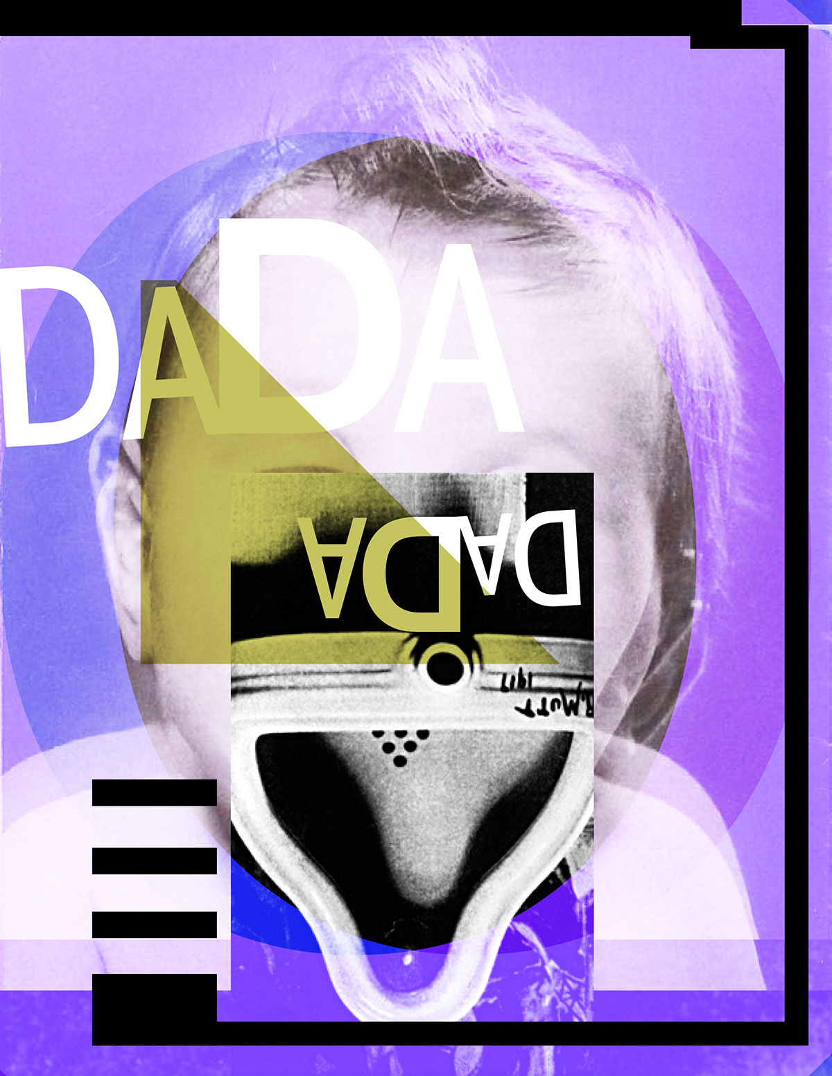Dada Type and Image color risd