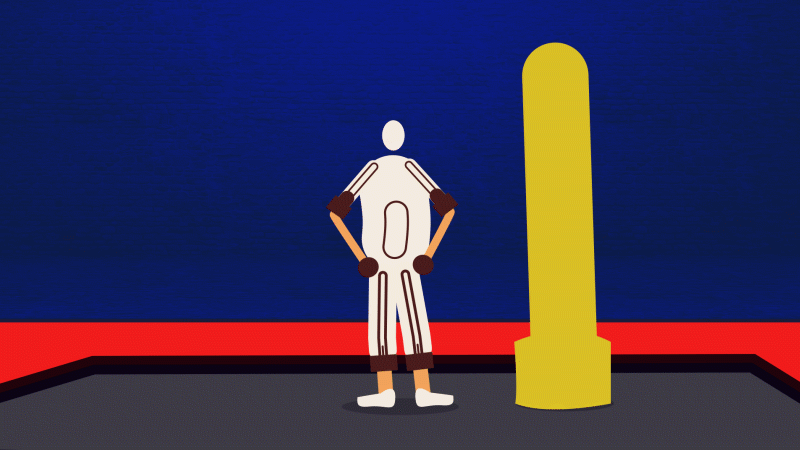 animation  gif Character aftereffect Boxer karate