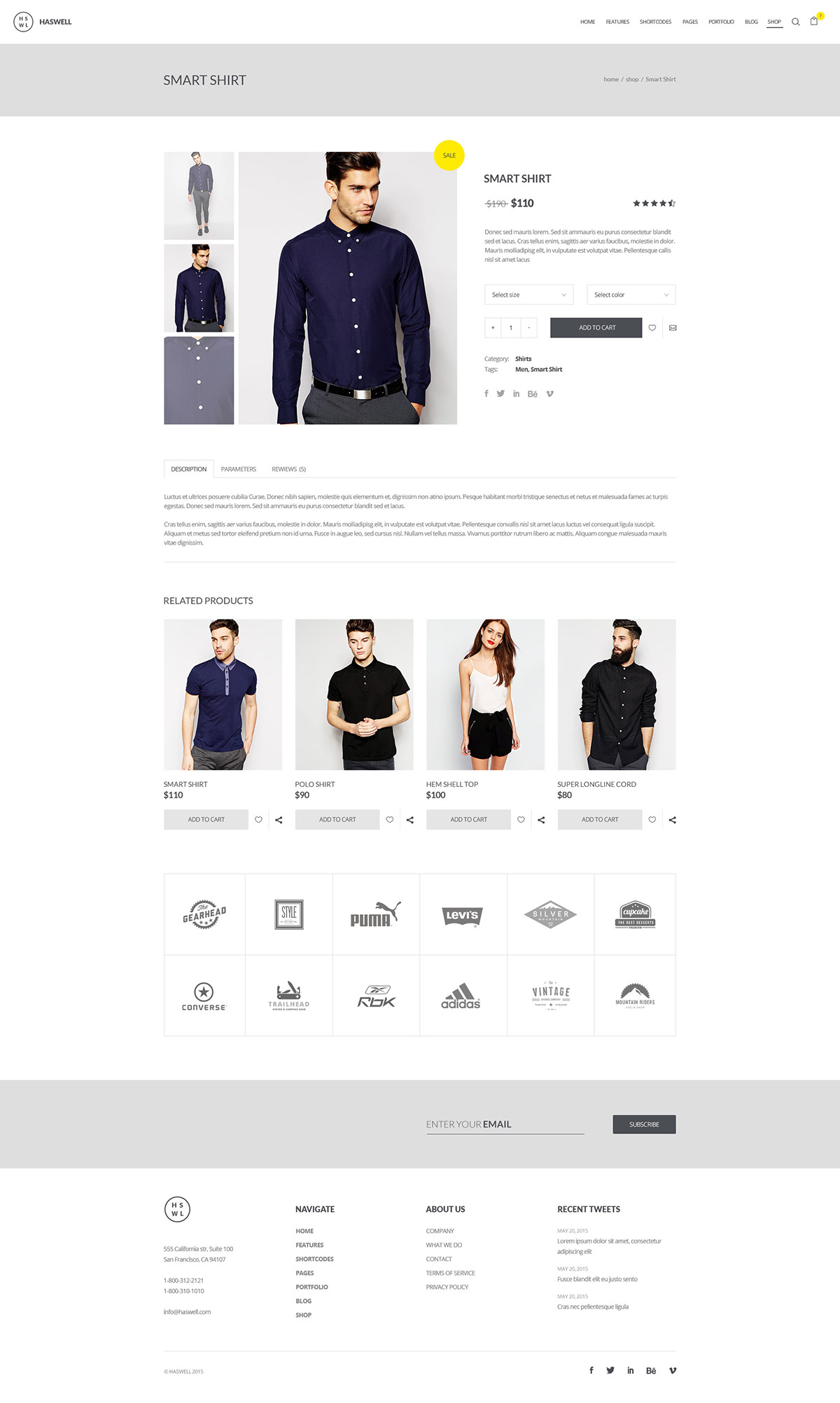 agency Blog business clean creative Ecommerce elegant material minimal modern Multipurpose onepage portfolio shop store