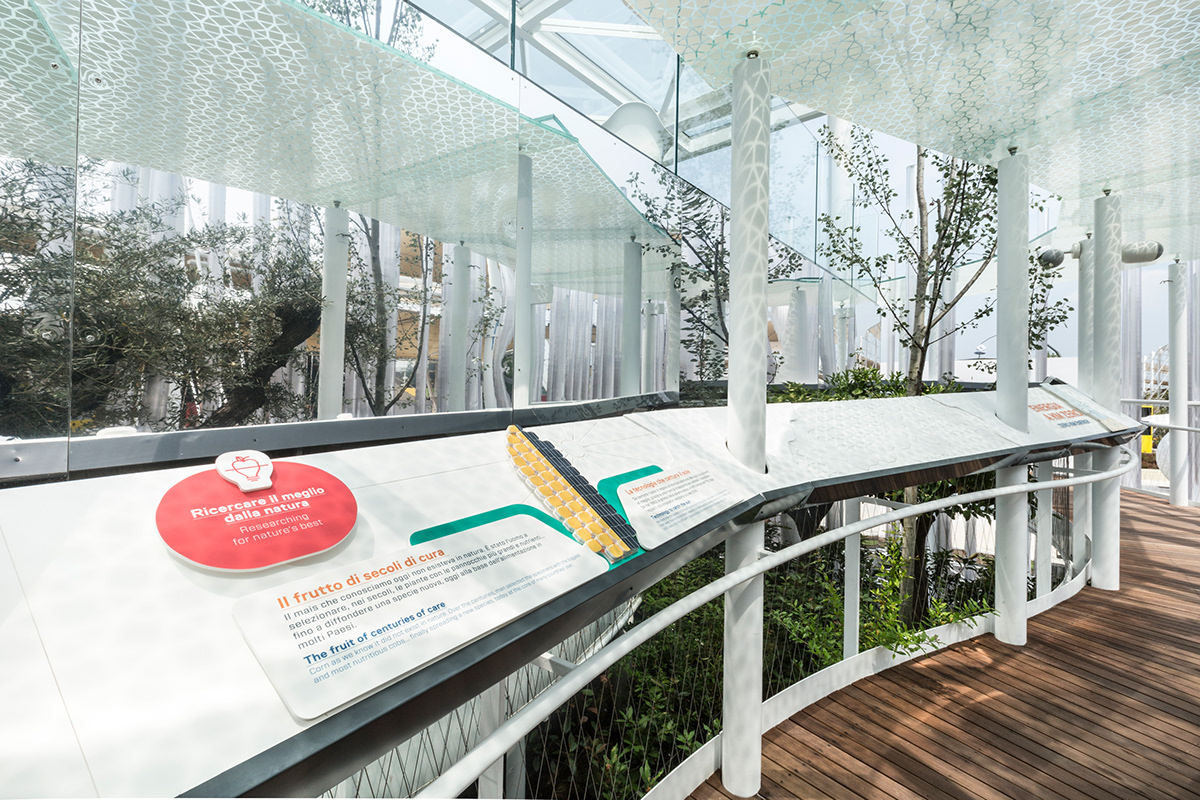 enel expo pavilion milano exhibit design pattern Smart user Experience