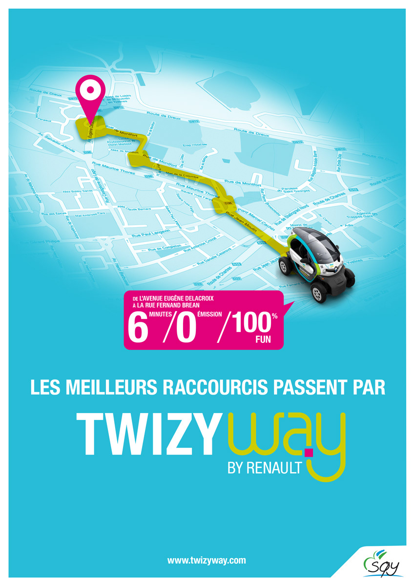 renault Twizy twizyWay saint quantin electric car