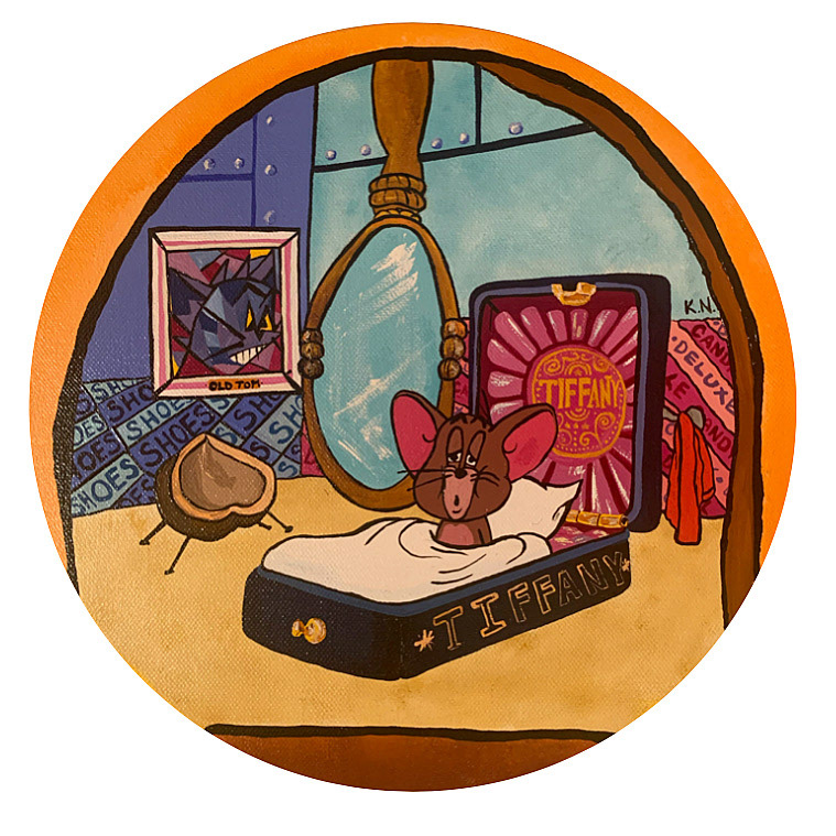 animation  artist canvas cartoon catdog paint tempera theflintstones tomandjerry WallaceA dGromit Window