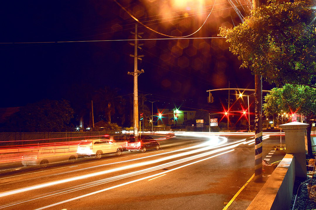 night neon photo Canon jamaica city