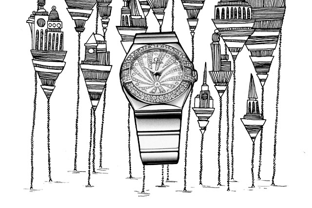 detail floating Cities malta Glenn ellul luxury luxirious campaign concept city graphic design art