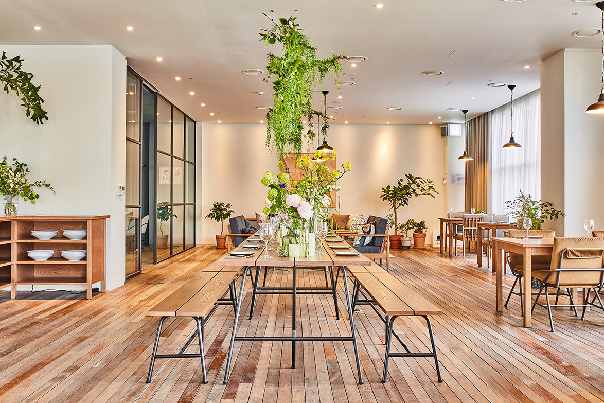 interior design  Space design hotel restaurant restaurant miran jeong joongho choi dasom oh design studio