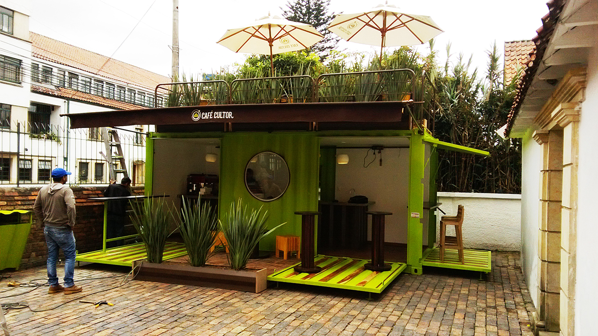container Coffee Cafecultor