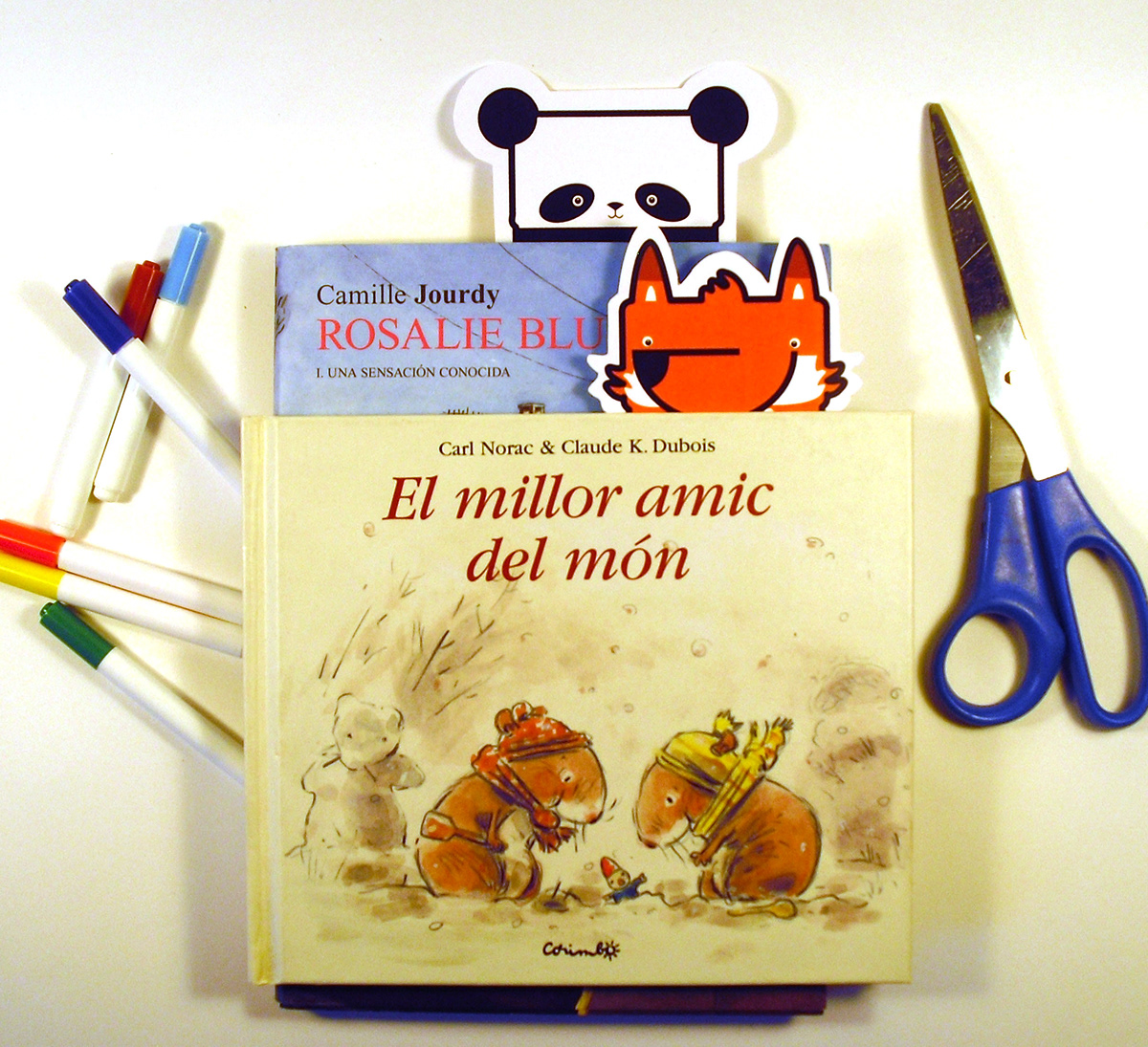 bookmarker animals DIY printable