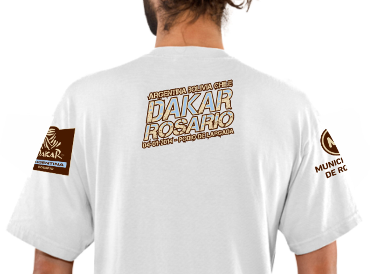 diseño Estampa remera t-shirt design dakar dakar 2014
