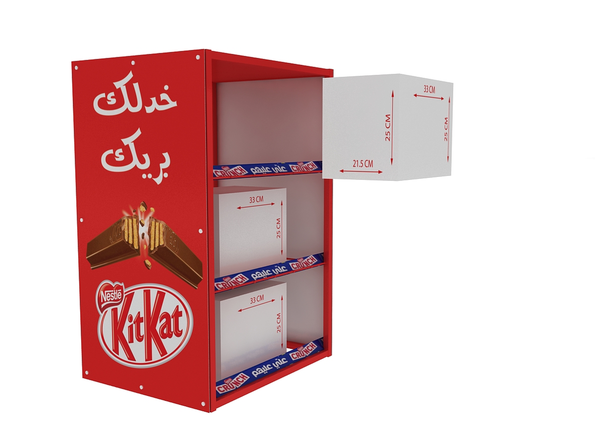 kitkat nestle Stand nescafe KitKat fridge Stand