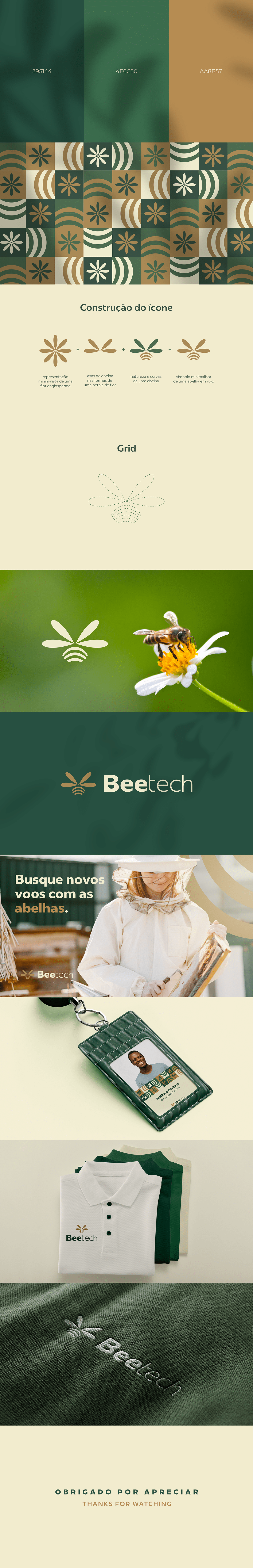 brand identity Logotype apiculture