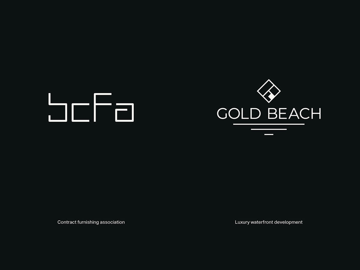 abstract brand identity geometric logos Logos And Marks monochrome Monolinear symbol typography   visual identity