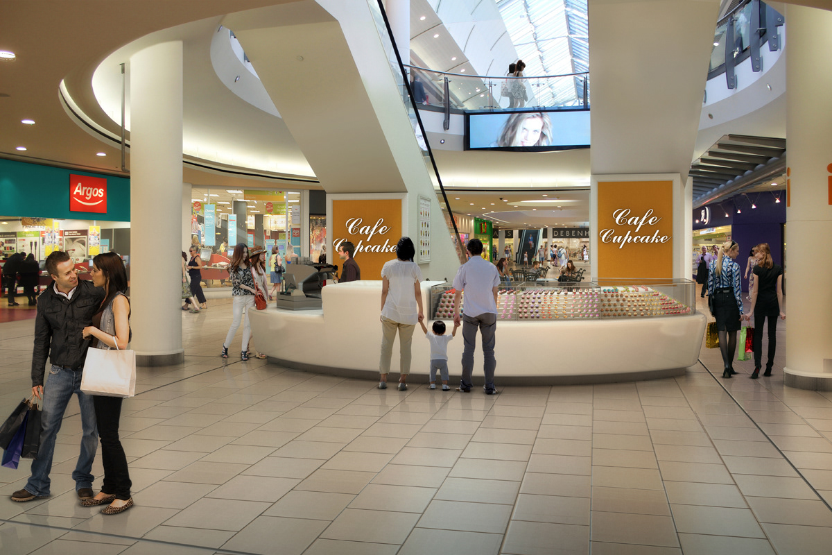 retail store Exterior rendering INTERIOR RENDERING 3D Visualization