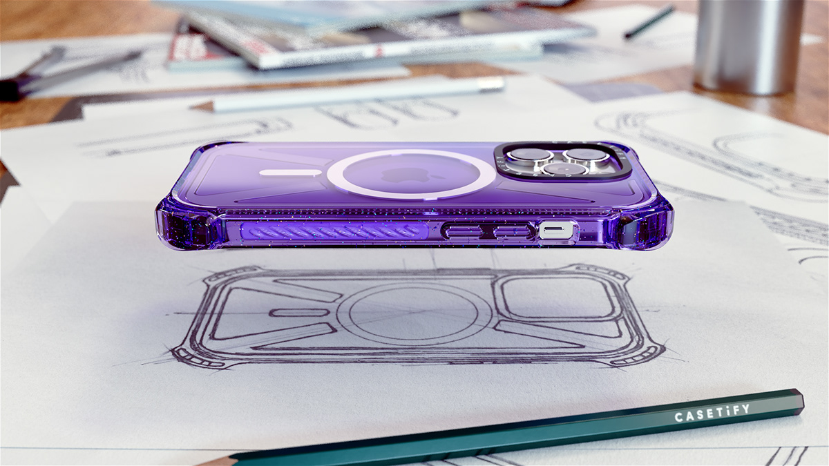 advertisement product visualization product animation iphone case 3d animation Arnold Render 3D Rendering purple