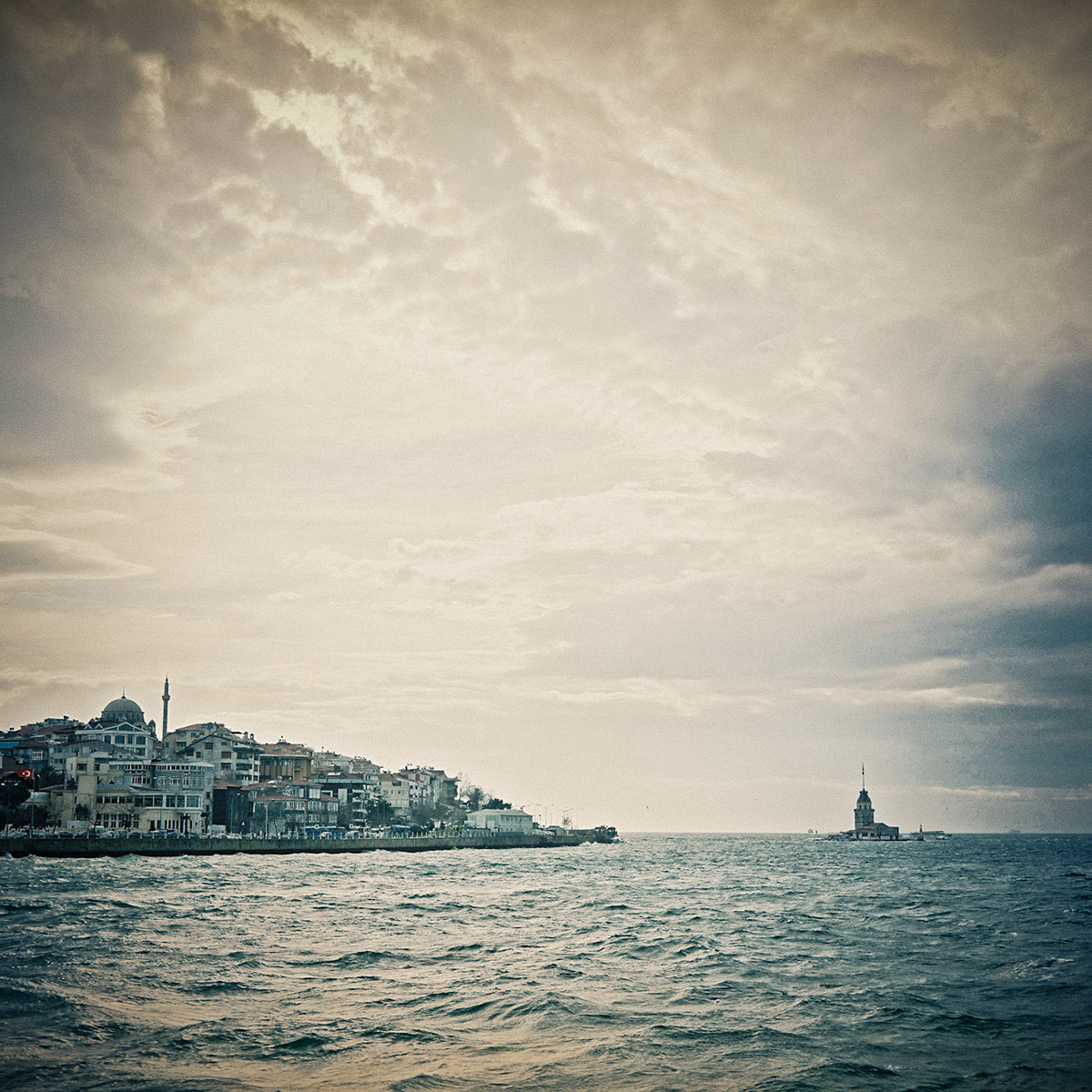 Adobe Portfolio istanbul Turkey 120 film negative medium format rolleiflex city light SKY sea