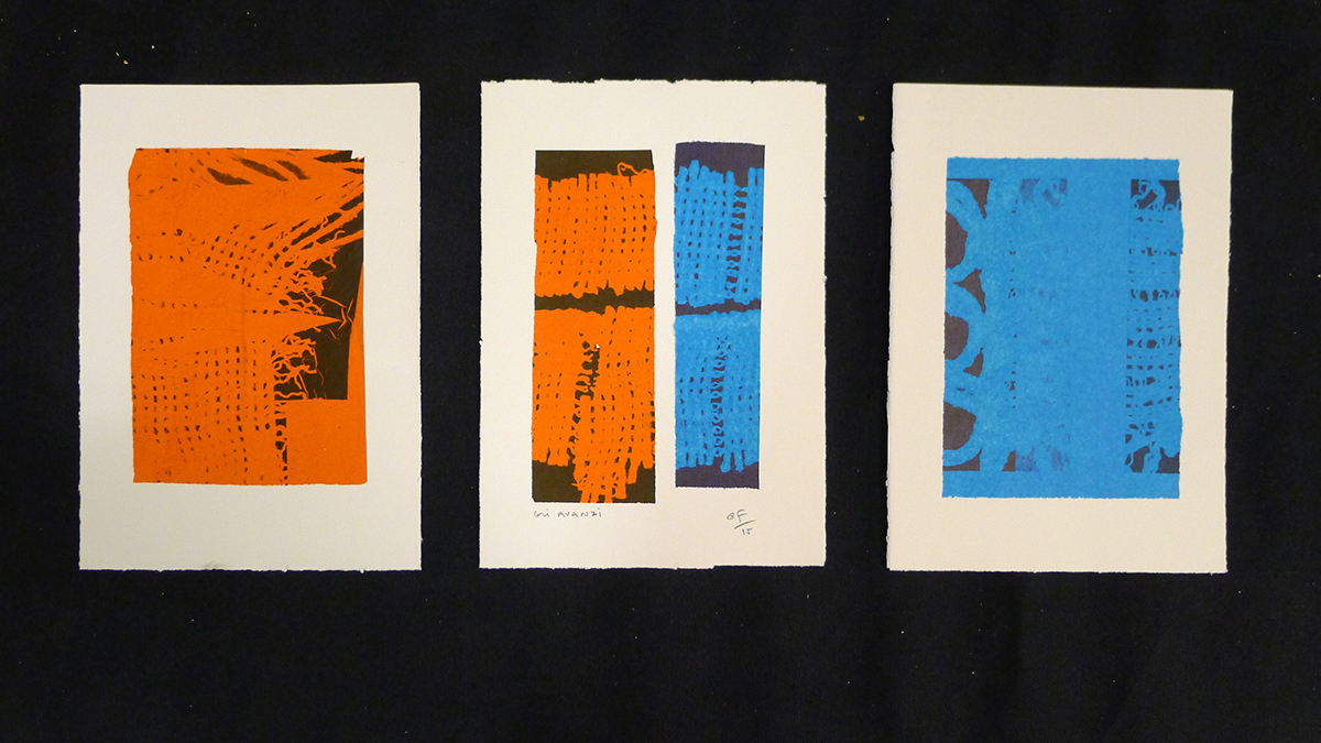 print prints printmaking monoprint monoprints tissue paper