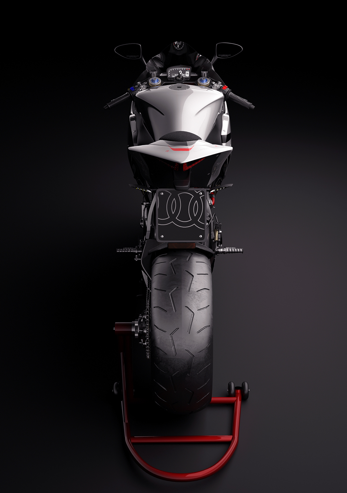 motorbike motocycle Bike superbike Audi design Alessandro Lupo 3D concept