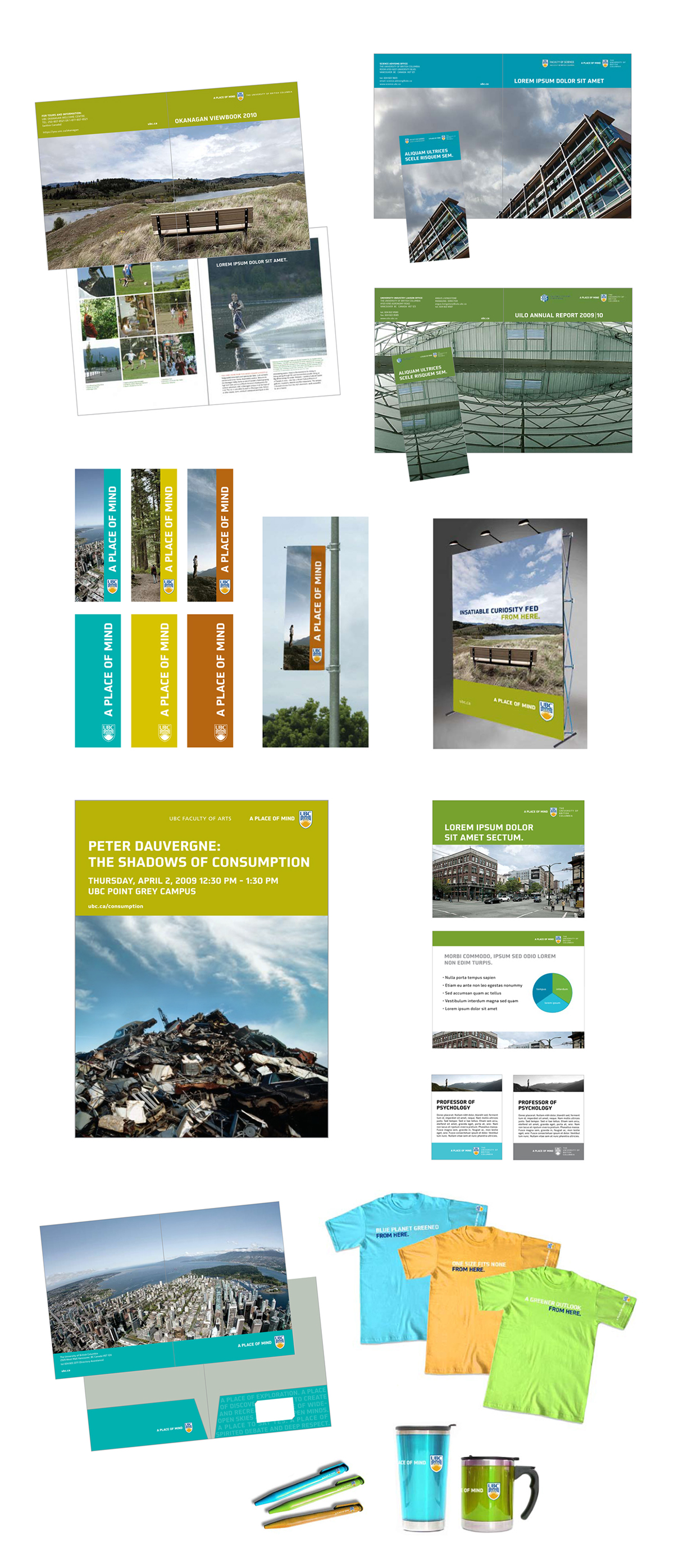 Adobe Portfolio Education outdoor ads transit ads Magazine Ads University brand building british columbia