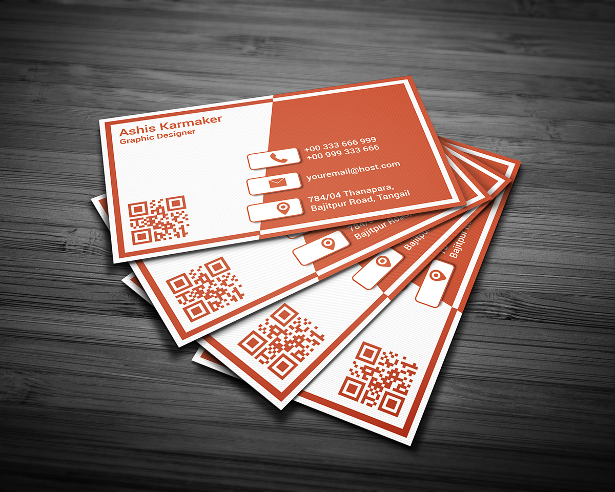 business card print print ready modern creative professional Business card template