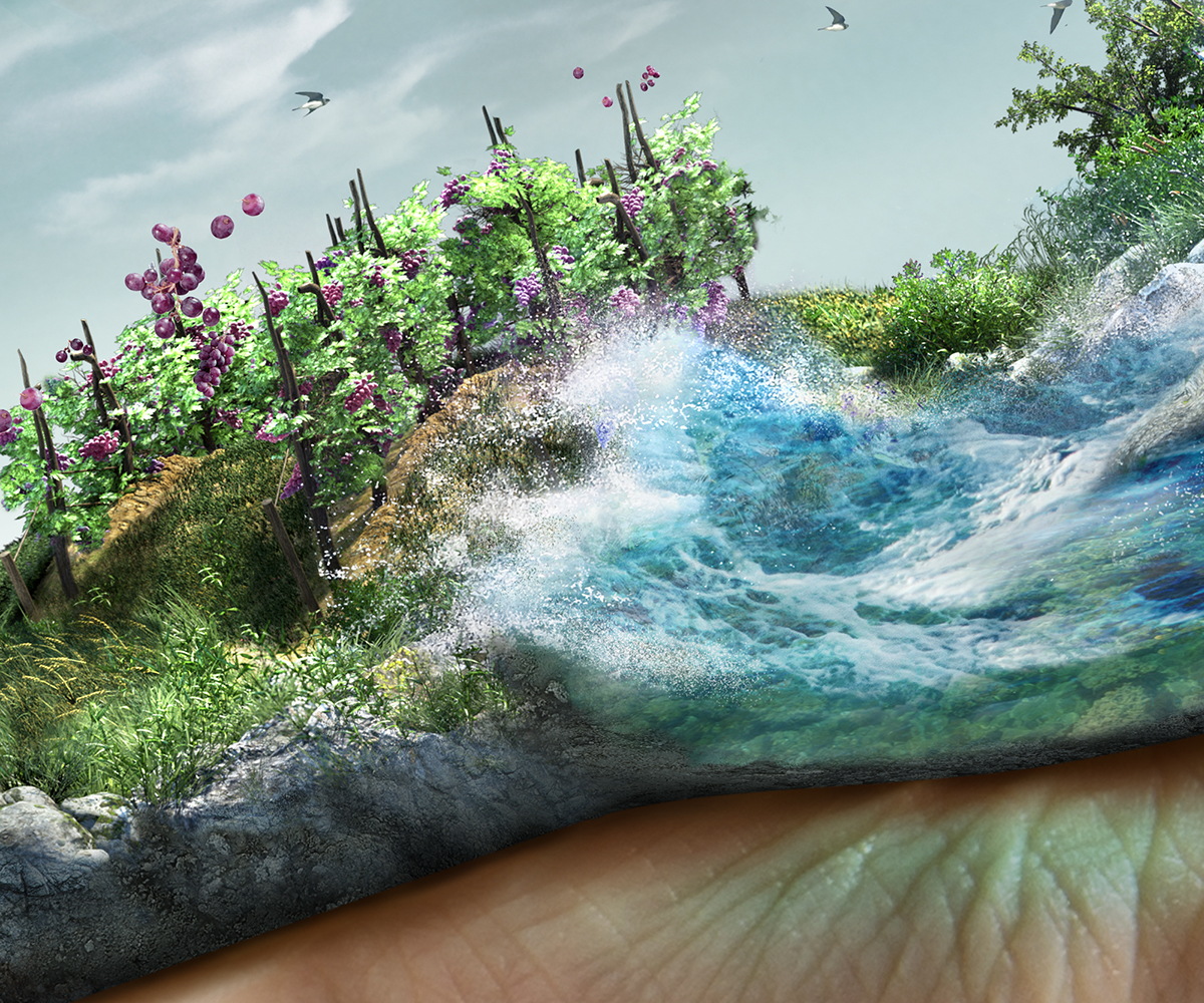 Adobe Portfolio CGI 3D 3dmodelling postproduction cgiphotography Food Landscape