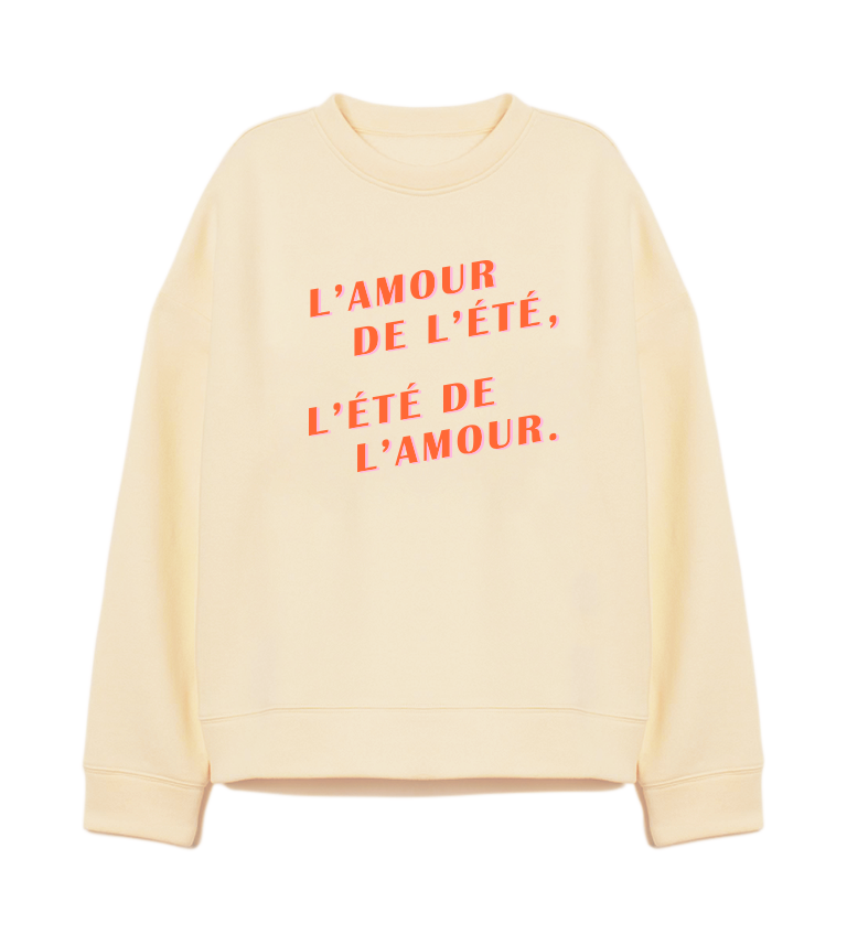 Fashion  Mode Sweatshirt amour Love marlone Montreal textile