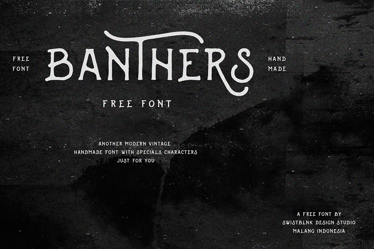 handmade Handlettering lettering vintage Display Typeface font letterhead freefont freebie free