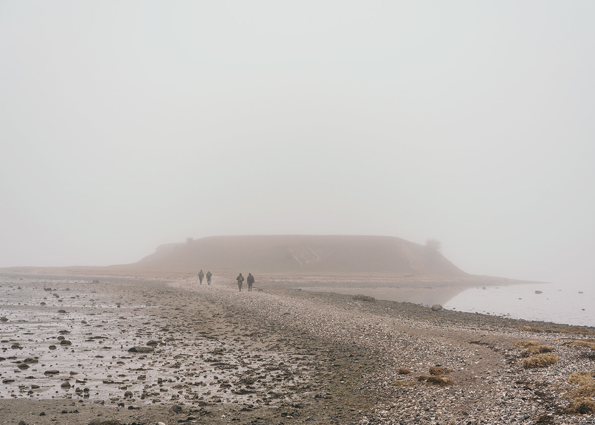 fishing fog Landscape minimal mist Nature nordic Outdoor Photography  Scandinavian
