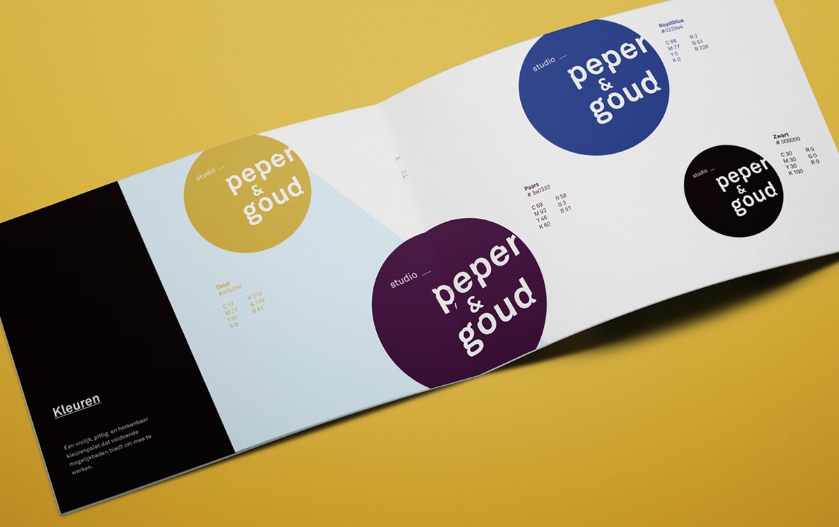 visual identity Animated icons motion logo business card pepper gold identity
