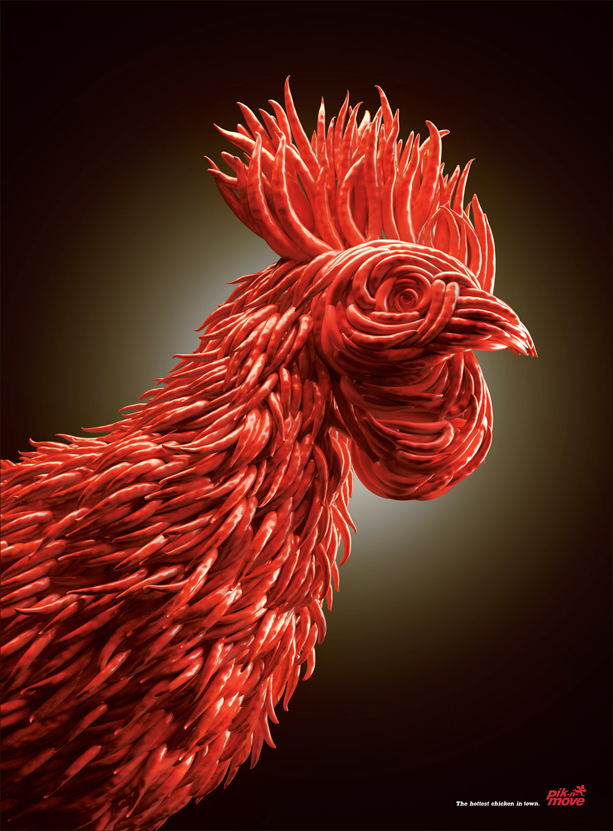 KFC Anshul dabral Delhi 3D myoo hottest chicken India digital CGI 3dsmax vray Chilli