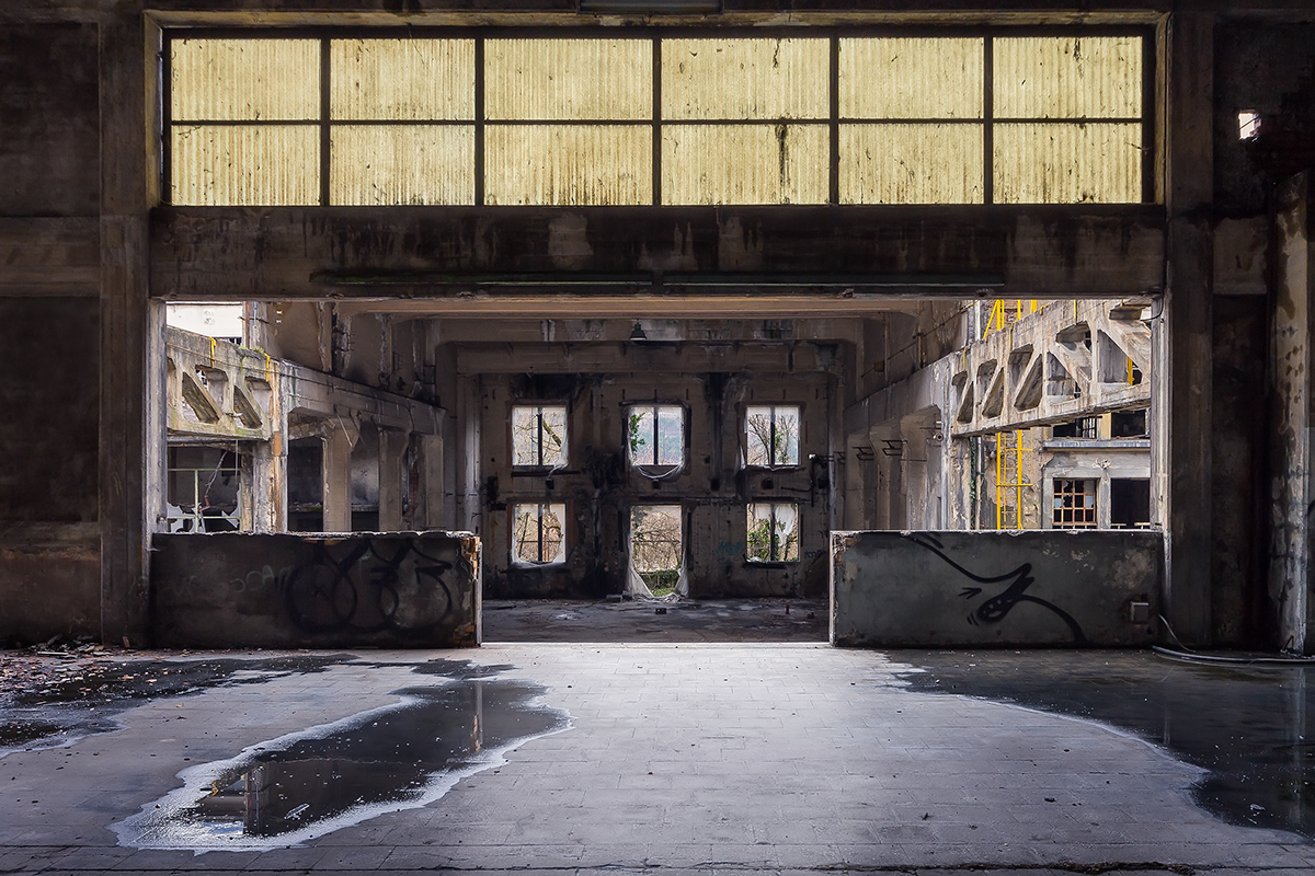 factory fabrik rovereto Italy trento Lost Place abandoned
