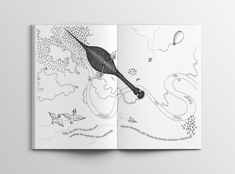 Picture book children´s book colouring book coloring book dragon story book design Kid´s book childrens book kinderbuch Malbuch