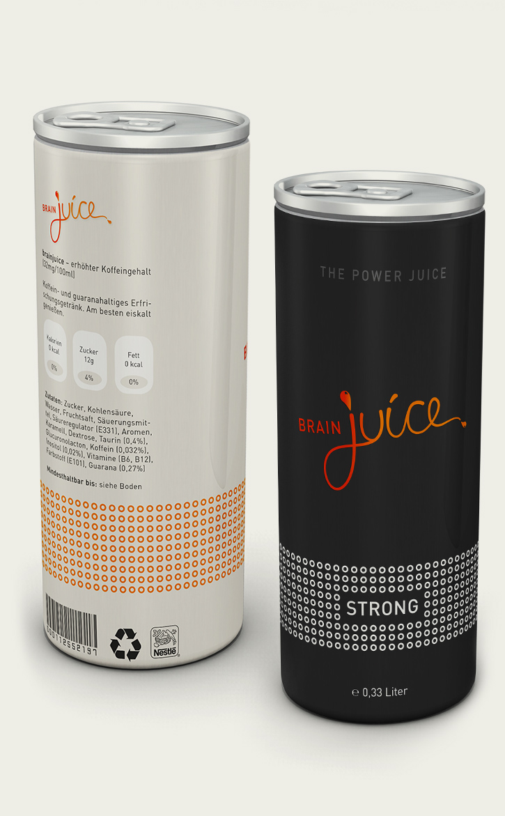 energy drink packaging design power juice logo boost