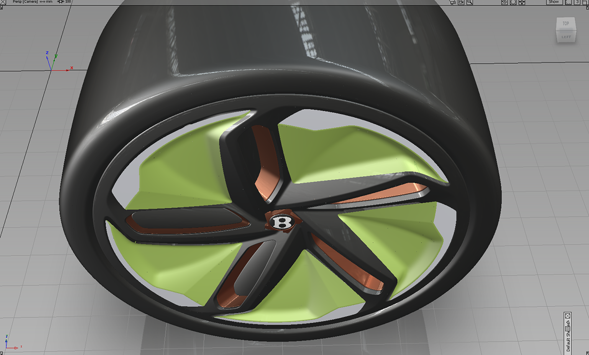 alias automotive autodesk alias bentley bentley GT car design 3d modeling Vizualization Render Nurbs Modeling