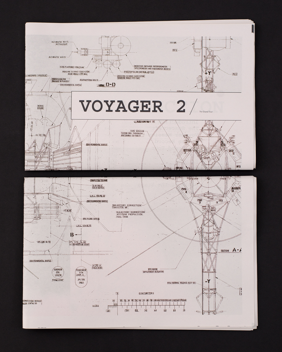 voyager spacecraft newspaper tabloid Travel Journal editorial