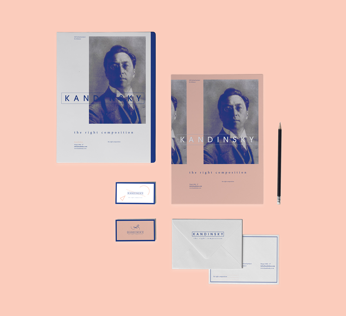 composition kandinsky identity clean modern brand