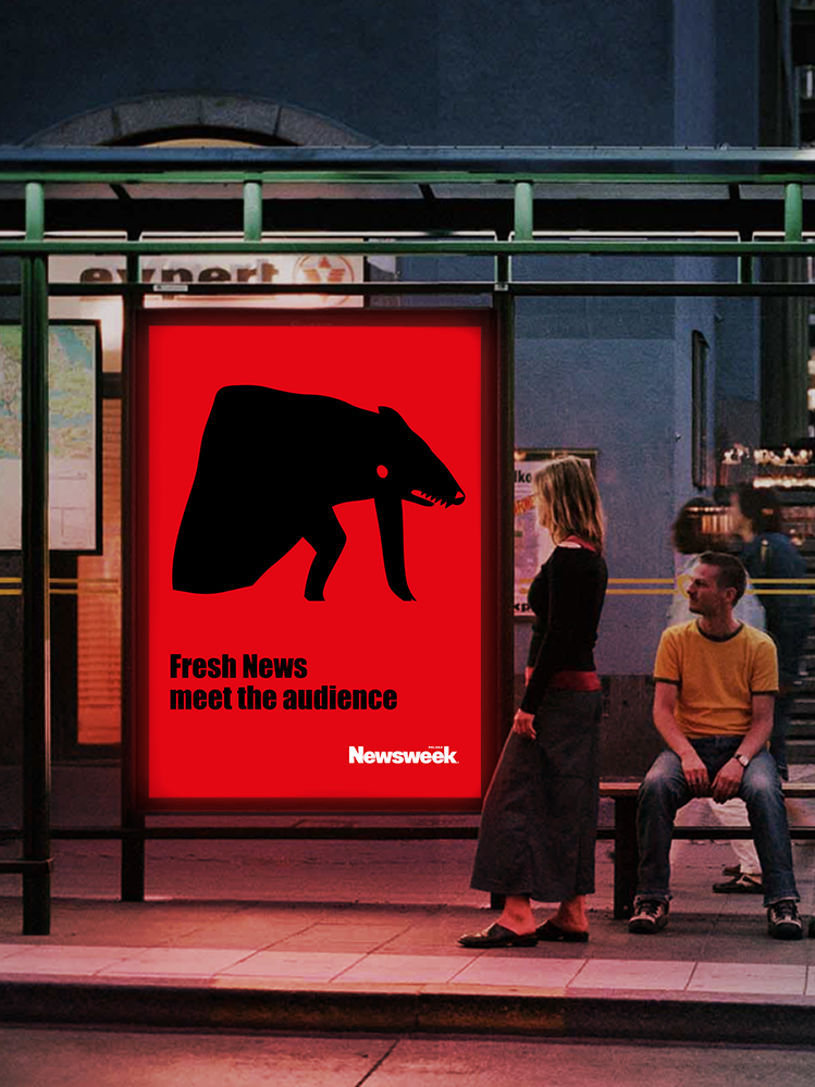 Rafał Szczepaniak ILLUSTRATION  copywriter print Newsweek Advertising  BBDO Warszawa campaign