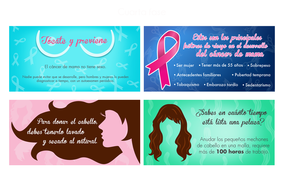 donación de cabello cancer Campaña publicidad Advertising  RRSS mailing graphic design  Creative Direction 