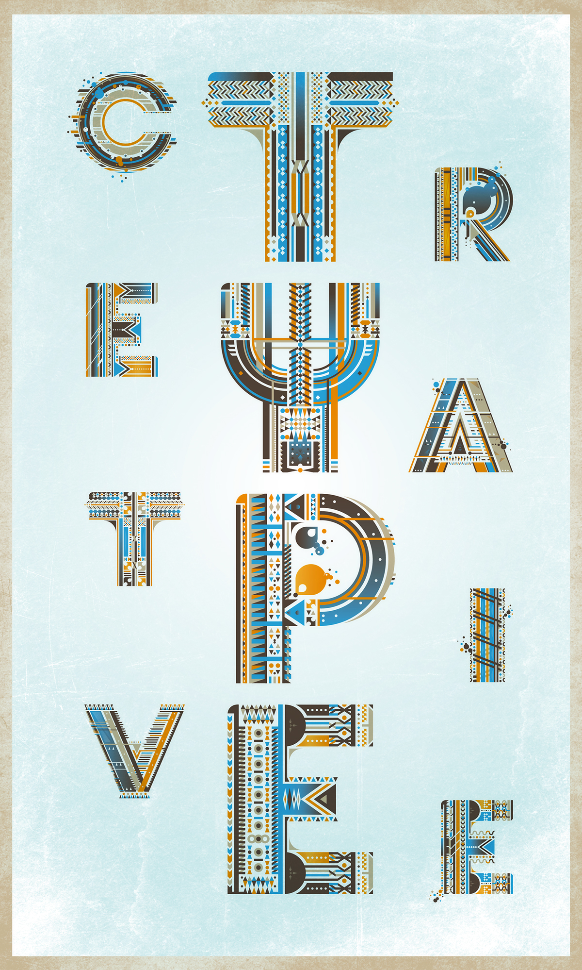 Adobe Portfolio type  typography Illustrative Type creative type utrecht The Netherlands jorrit van rijt color