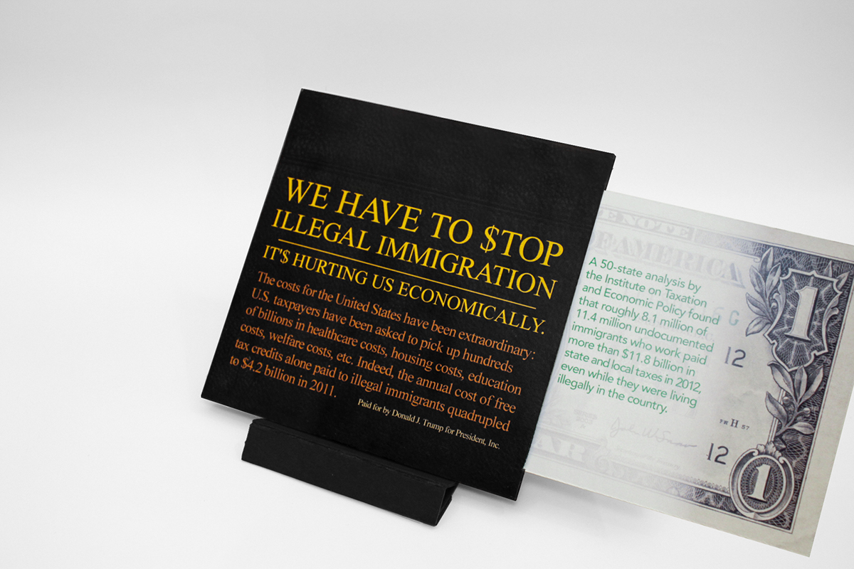 Adobe Portfolio illegal immigration usa Packaging squares infographic Data